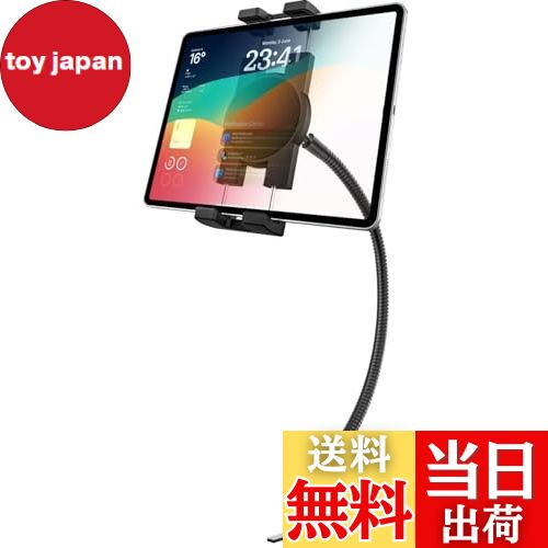 woleyi 車載ホルダー トラック シートレール用 タブレットホルダー カー前席 シートボルト タブレットスタンド 500mmフレキシブル長さ 金属アーム グースネック 360度回転 安定性 日本語説明書付き 対応機種4-13インチデバイス iPad Pro 12.9 11 9.7 / Air Mini/iPhon