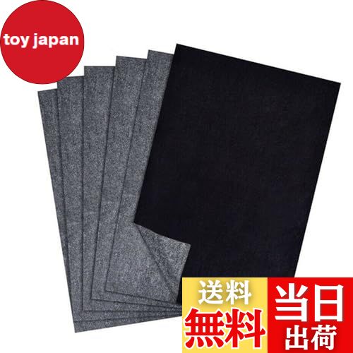 【送料無料】LOYELEY 複写紙 100枚入り カーボン紙 A4 片面 下絵の複写 画用? ブラックグラファイト転写 図案 版画 スケッチ 美術 工芸 手芸
