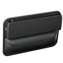 【RYE】 車シート隙間 収納 シートサイドポケット新設計のコンパクト車用 収納ボックス カー用品 便利グッズ 収納 小物 レザー調 運転席 助手席(1個入り)