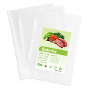【送料無料】Gokilife 真空パック袋 15×20cm×120枚入り 真空パック機専用袋 しんくうぱっく袋 真空パック ロール 真空ビニール エンボス加工 真空包装袋 専用抗菌袋 脱気密封 鮮度長持ち 食品保存 低温調理PA+PE安全素材 家庭用 業務用