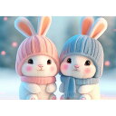 JISHSHAY ダイヤモンドアート キット 50x40cm ダイヤモンドアート うさぎ ビーズアート 動物 5D ダイヤモンドアート 可愛い 人気 ダイヤモンドペインティング 初心者 DIY ダイヤモンドアート 子供 手芸キット 壁の装飾 芸術品