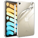 JETech iPad mini (A17 Pro 2024 モデル、第7世代) / mini 6 (2021モデル、第6世代) 用ケース ソフトTPU 透明 スリム 耐衝撃 タブレットカバー (クリア)