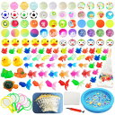 Funk Doggie 金魚すくい おもちゃ 縁日すくい うき金魚 180個セット ポイ シミュレーションミニ金魚 水に浮く お祭り おうち縁日セット 装飾 夏祭り 景品 セット おうちでスーパーボールすくい スーパーボール