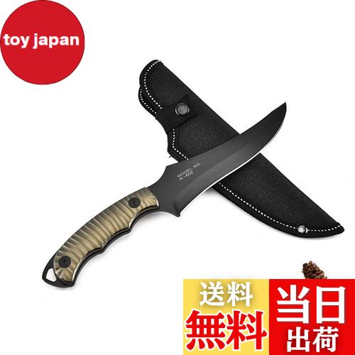 【送料無料】Dcenrun フィッシングナイフ シースナイフ 釣り用 アウトドア用 手のひらサイズで持ち運び..