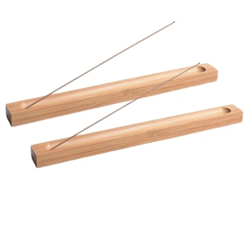 【送料無料】【2本セット】 竹製お香立て 線香立て 香炉 シンプル 横置き 香立て 線香炉 和風 携帯 瞑..