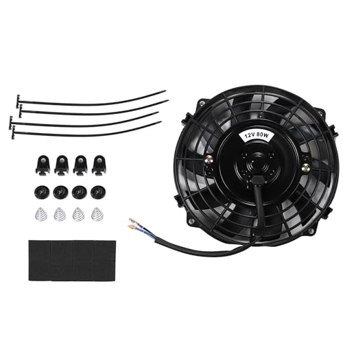 【送料無料】電動ファン エンジン冷却ファン オイルシステム 7/9/10/12/14インチ ラジエーター プッシュ プル 兼用 12V 薄型 冷却 エンジン ラジエーター インタークーラー オイルクーラー 汎用