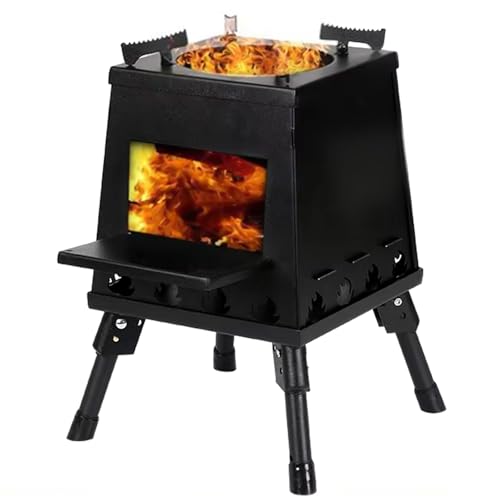 【送料無料】Wellvie classy 薪ストーブ キャンプ ソロ 二次燃焼 アウトドア 組み立て簡単 折り畳み ポ..