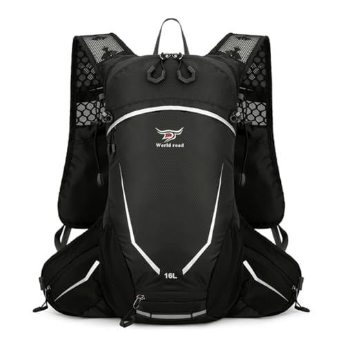【送料無料】STAWGRNY 登山用リュック 16L ブラック防水通気性サスペンションリュック 登山ハイキング..