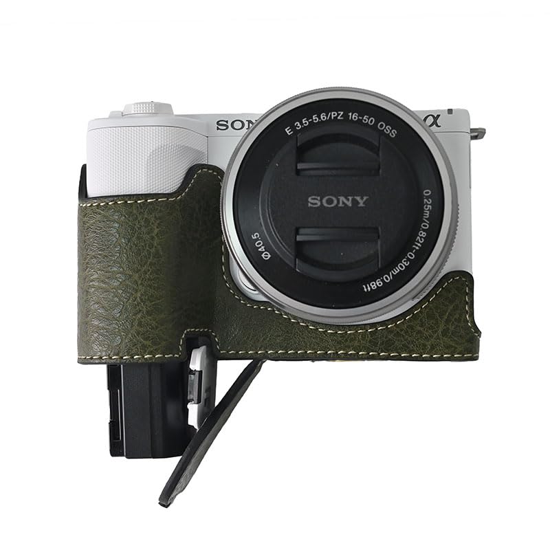 【送料無料】SIUTATDSH カメラケース PUレザー 適用 Sony ソニー ZV-E10 II zv-e10 mark 2 ケース ライ..