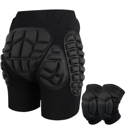 【送料無料】Jasonwell スノボ プロテクター セット ヒッププロテクター スキーウェア 膝当て 作業用 ..