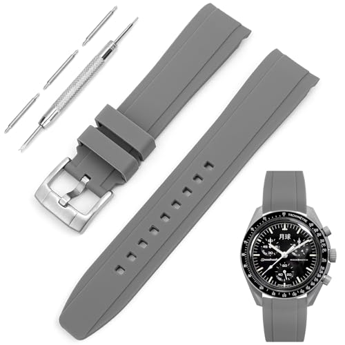 【送料無料】[TeamSky] 腕時計バンド 時計ストラップ Omega X Swatch Speedmaster MoonSwatchに対応 20..