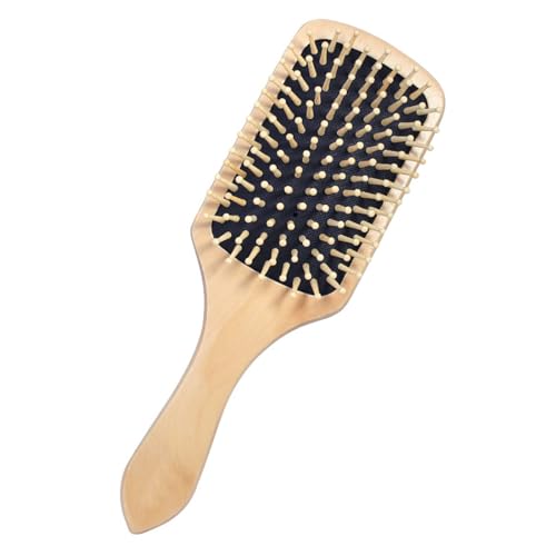 【送料無料】LUYING エアクッションコーム 木製 頭皮ケア 頭部経絡マッサージ櫛