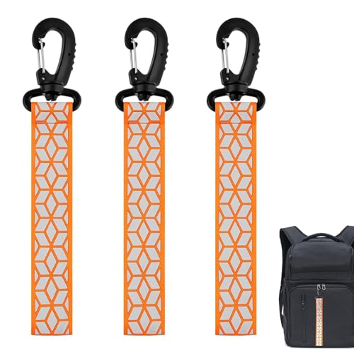 【送料無料】DEVENTORZ 反射ペンダント 反射タグキーホルダー 反射 ストラップ リフレクター 交通安全 ..