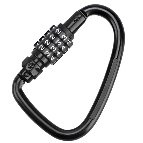 【送料無料】fogman 登山 ヘルメットホルダー ロック付き ダイヤルロック バイク 鍵 盗難防止 カラビナ