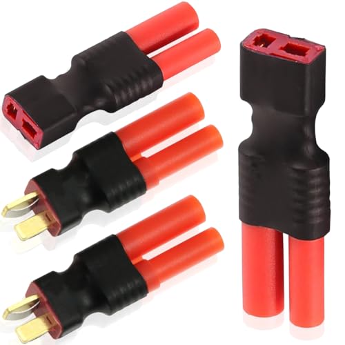 【送料無料】Xiatiaosann 4個 用のDeans Tプラグ オス メス - HXT 4 mm コネクタ アダプタ 用のDeans T..