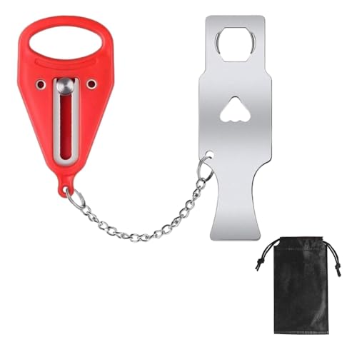 【送料無料】Xhwykzz ポータブルドアロック アップグレード 家族旅行 ホテルドア 安全装置 ドアロック ..