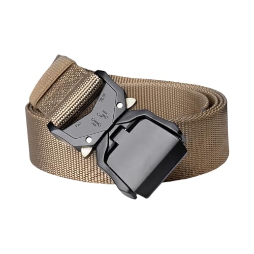 【送料無料】[Clair&Gina] ベルト タクティカルベルト ナイロンベルト クイックリリースバックル付き ..