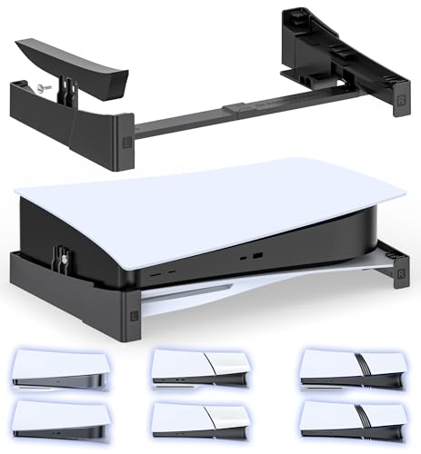 【送料無料】PS5 横置きスタンド 放熱改善 転倒防止 地震対策 傷付き防止 新型 PS5 Slim Pro スタンド