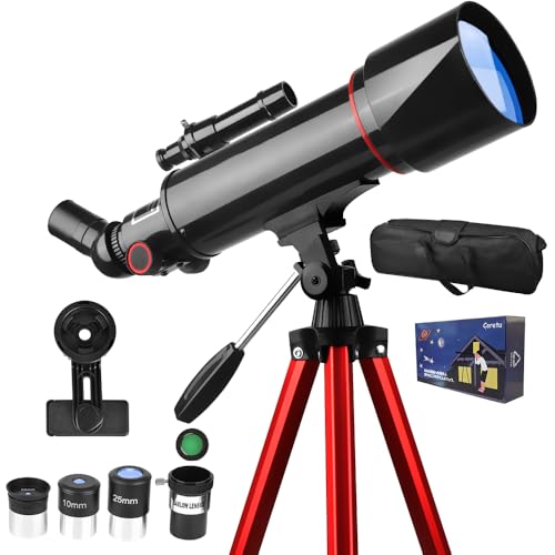 【送料無料】天体望遠鏡 子供 初心者 天体望遠鏡セット 高倍率 400倍 口径70mm 焦点距離40 ...