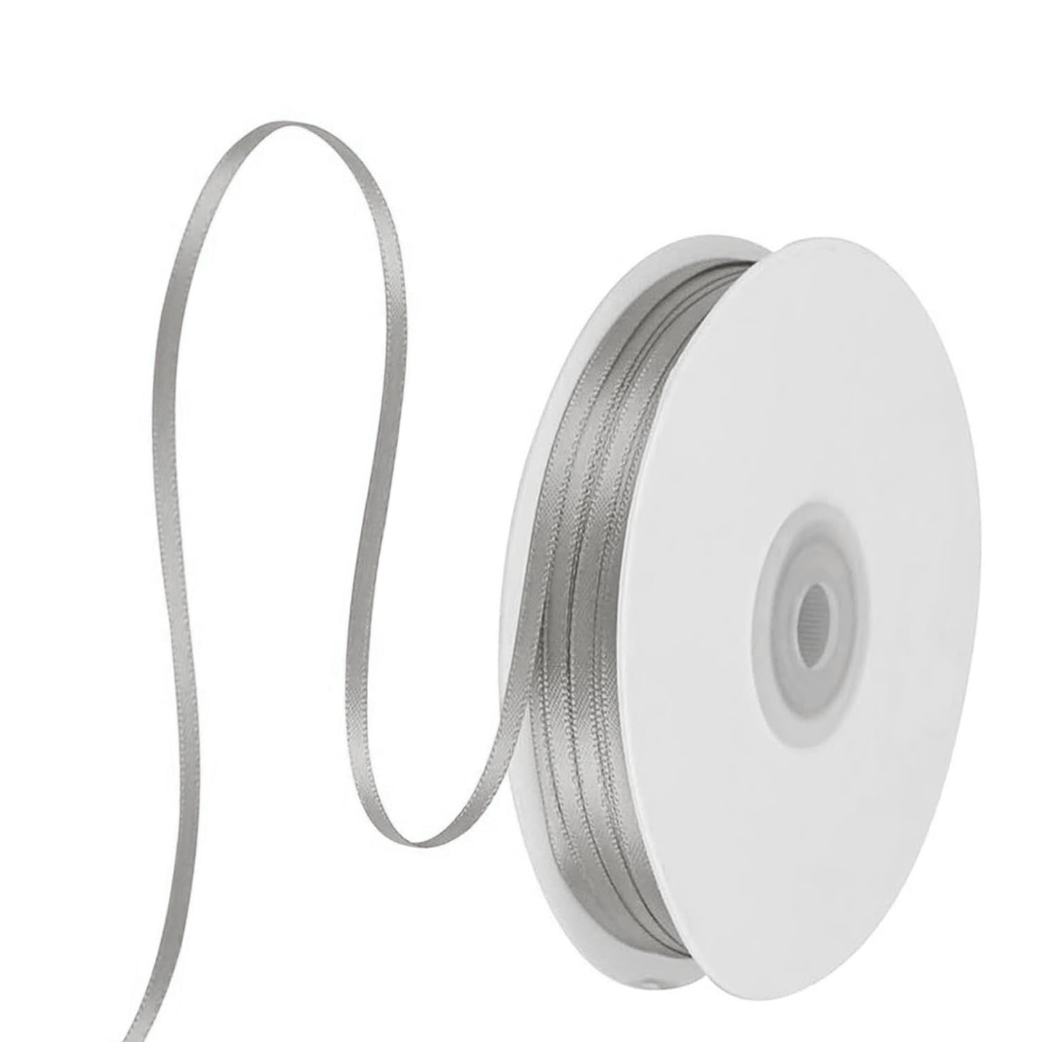 【送料無料】両面サテンリボン 幅3 mm 極細 縦長100ヤード 約91メートル 大容量 ギフトラッピング用リボン ちょう結び 包装 贈り物 プレゼント用リボン...