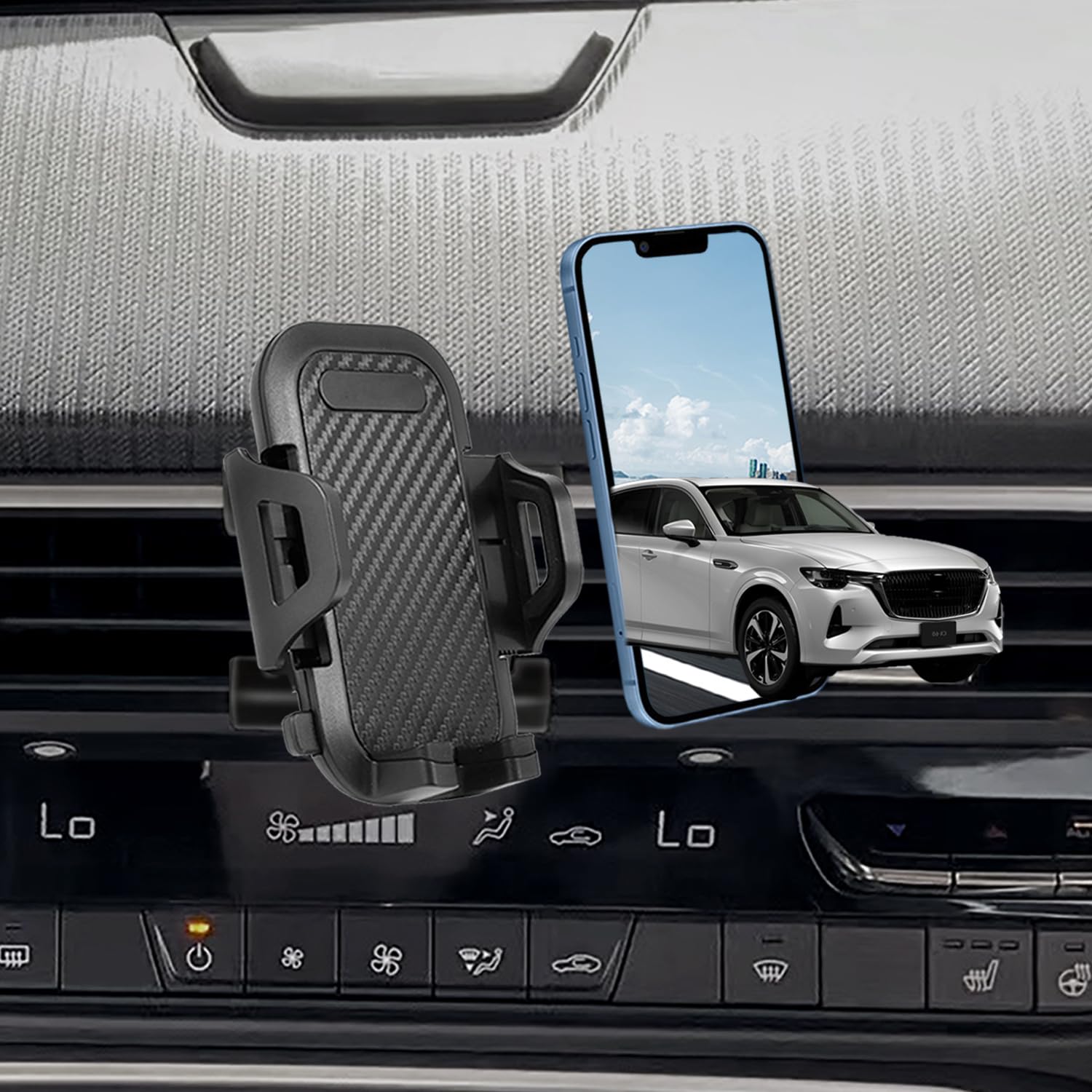 【送料無料】【cx-60 スマホホルダー】oricarmes マツダ cx60 スマホホルダー cx-60 スマホスタンド 車 縦横向き可 取付簡単 安定感 cx60 アクセサリー