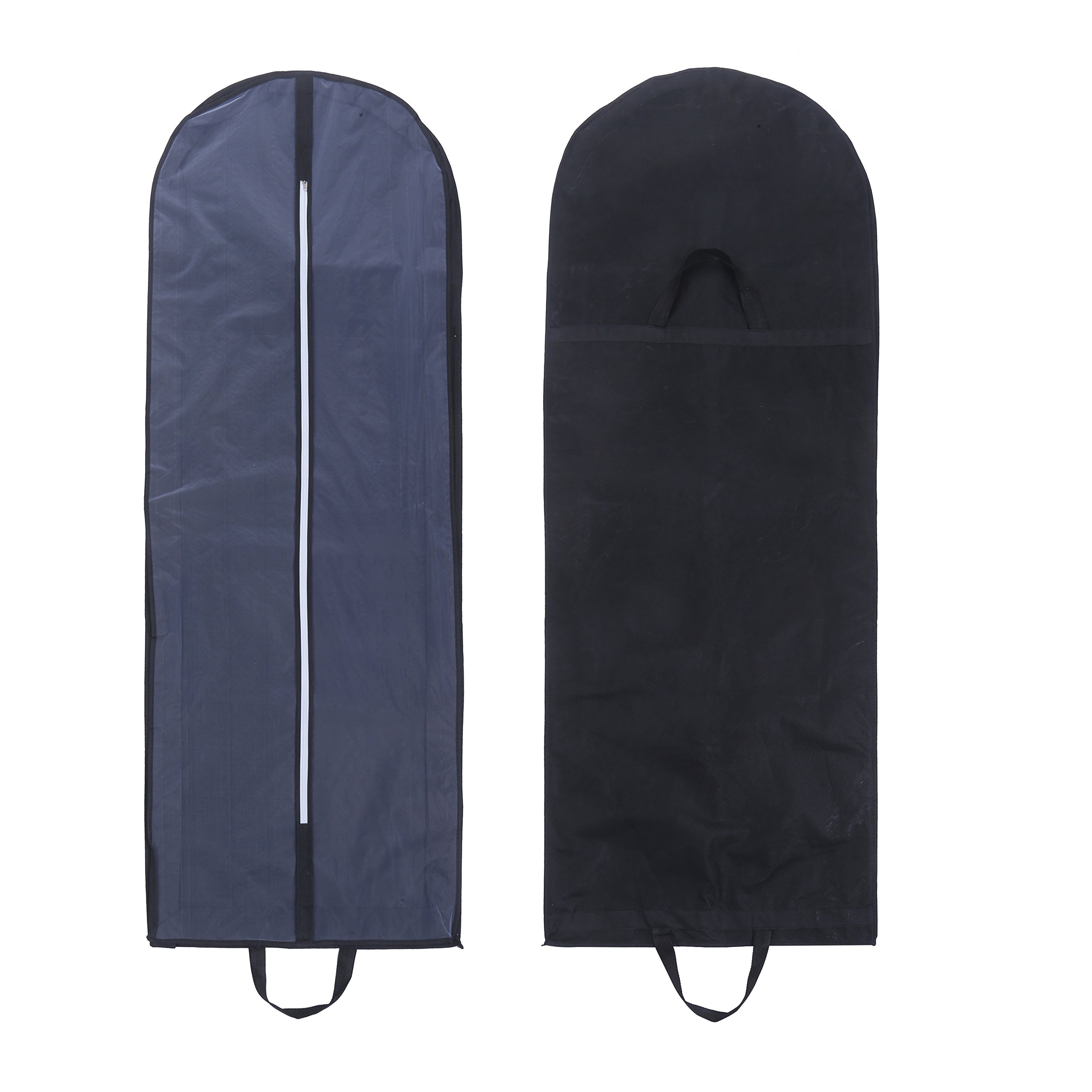 【送料無料】naissant 【2個セット】選べる カラー 洋服カバー ウエディング ドレスカバー 不織布 通気性 持ち運び 洋服 保管 コートカバー 埃よけ ...