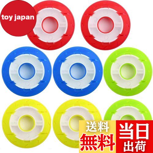 【送料無料】DFsucces 仕掛け巻き スプール シリコン 釣りライン巻 釣り糸ボビン 釣り糸保護収納、釣り..