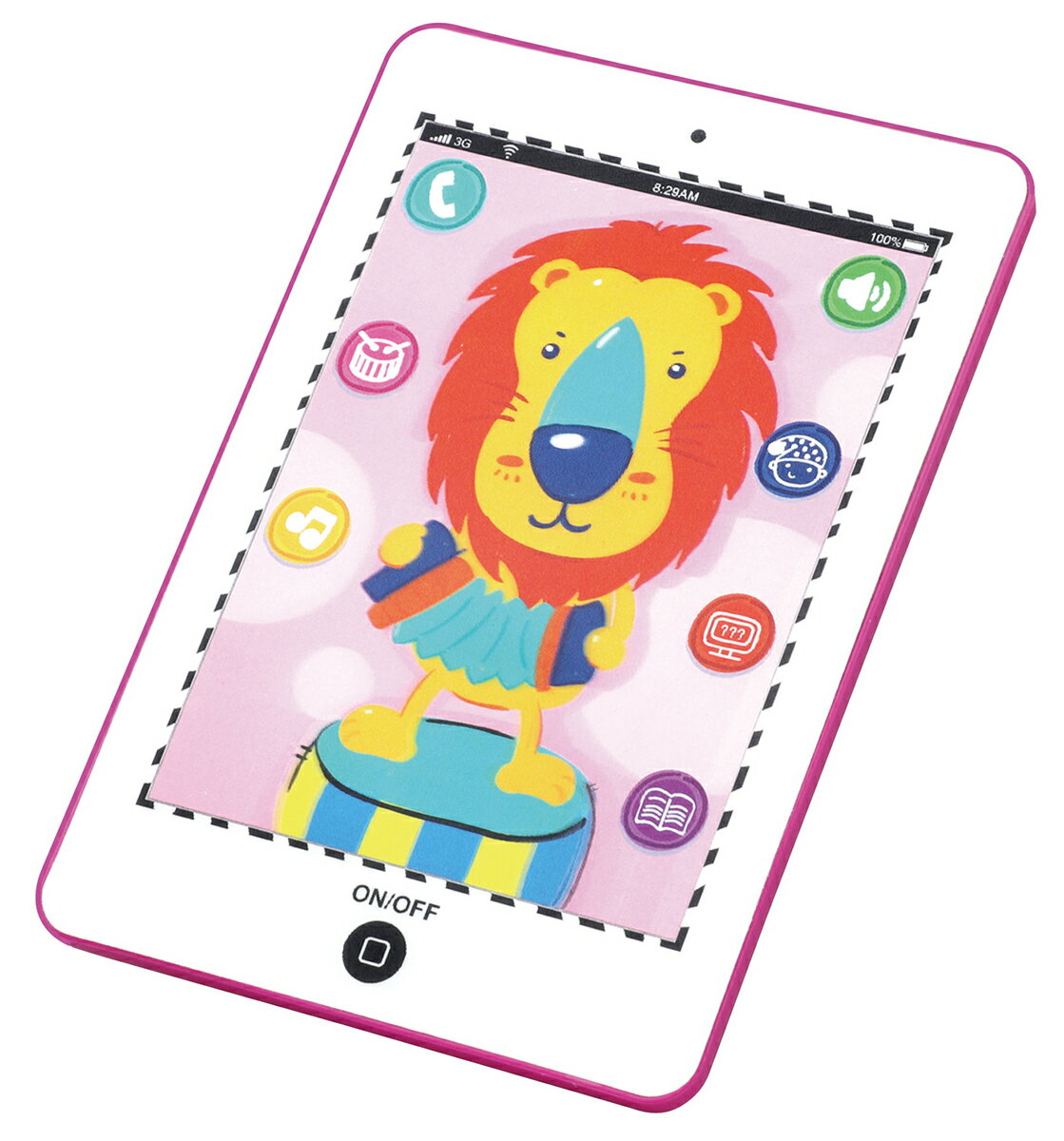 かわいい動物絵柄の音が鳴るタブレット おうち時間 おもちゃ タブレット 子供向け 英語 スマホ スマホおもちゃ 携帯電話おもちゃ 子供 タッチパネル ままごと 贈り物 最大45 Offクーポン おもちゃギフト プレゼント 幼稚園 幼児 可愛い かわいい 知育玩具 ギフト アニマル