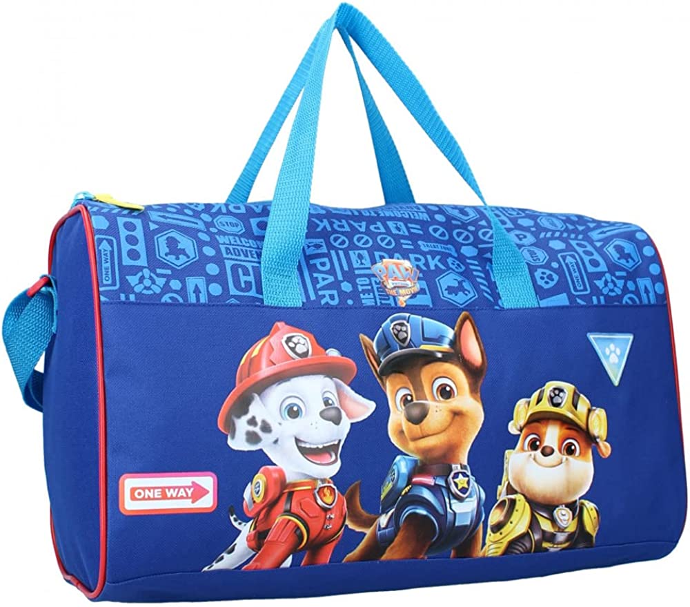 パウパトロール PAW PATROL スポーツバッグ ショルダーバッグ かばん サイズ40cm x 25cm x 20cm Backpack 並行輸入品 日本未発売 幼稚園 保育園 託児所 小学校低学年 遠足 登園