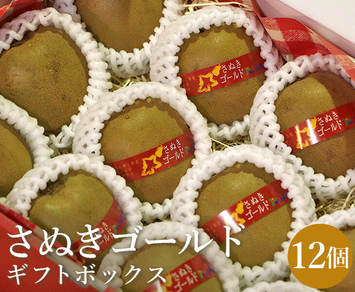 【送料無料】香川県産 さぬきゴールド 12個入ギフトボックス（24）【 キウイ ゴールドキウイ セット 香..