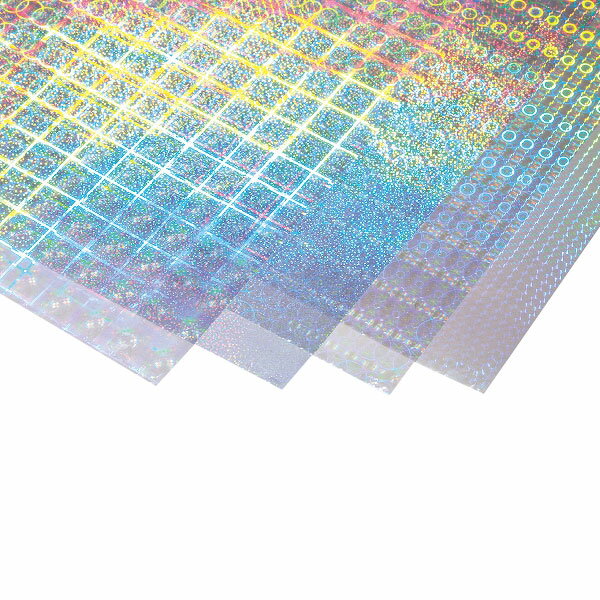 透明ホログラムフィルム 夏休み 男の子 女の子 小学生 低学年 高学年 子供 幼児 大人 4種セット 子供会