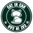 東洋マーク製作所 CAT IN CAR 猫が乗っています ステッカー シール 車 バイク ヘルメット 動物 生き物 アニマル かわいい かっこいい アウトドア ドレスアップ 傷隠し 装飾 外装(2)