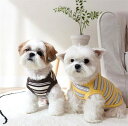 犬服 春 犬 夏服 小型犬 可愛い タンクトップ クマ柄 ボーダー柄 かわいい 犬服 ドッグウェア 涼しい 柔らかい春 夏 秋 犬の服 猫の服