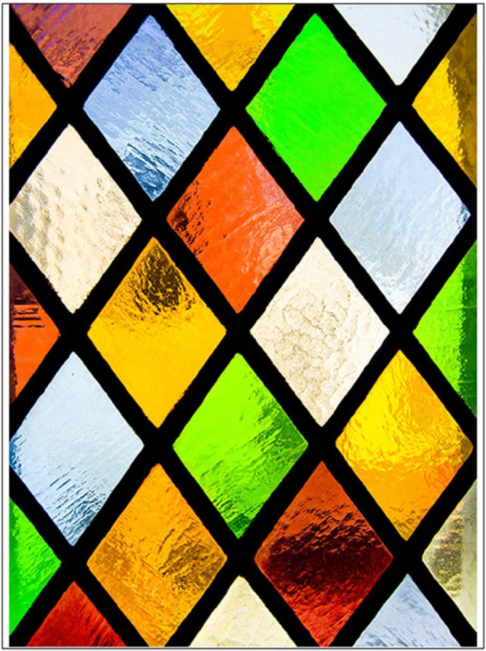 ステンドグラス すりがらす目隠しシート 遮熱 uvカット 断熱フィルム 窓飾り お洒落 華やか 窓用 日差..