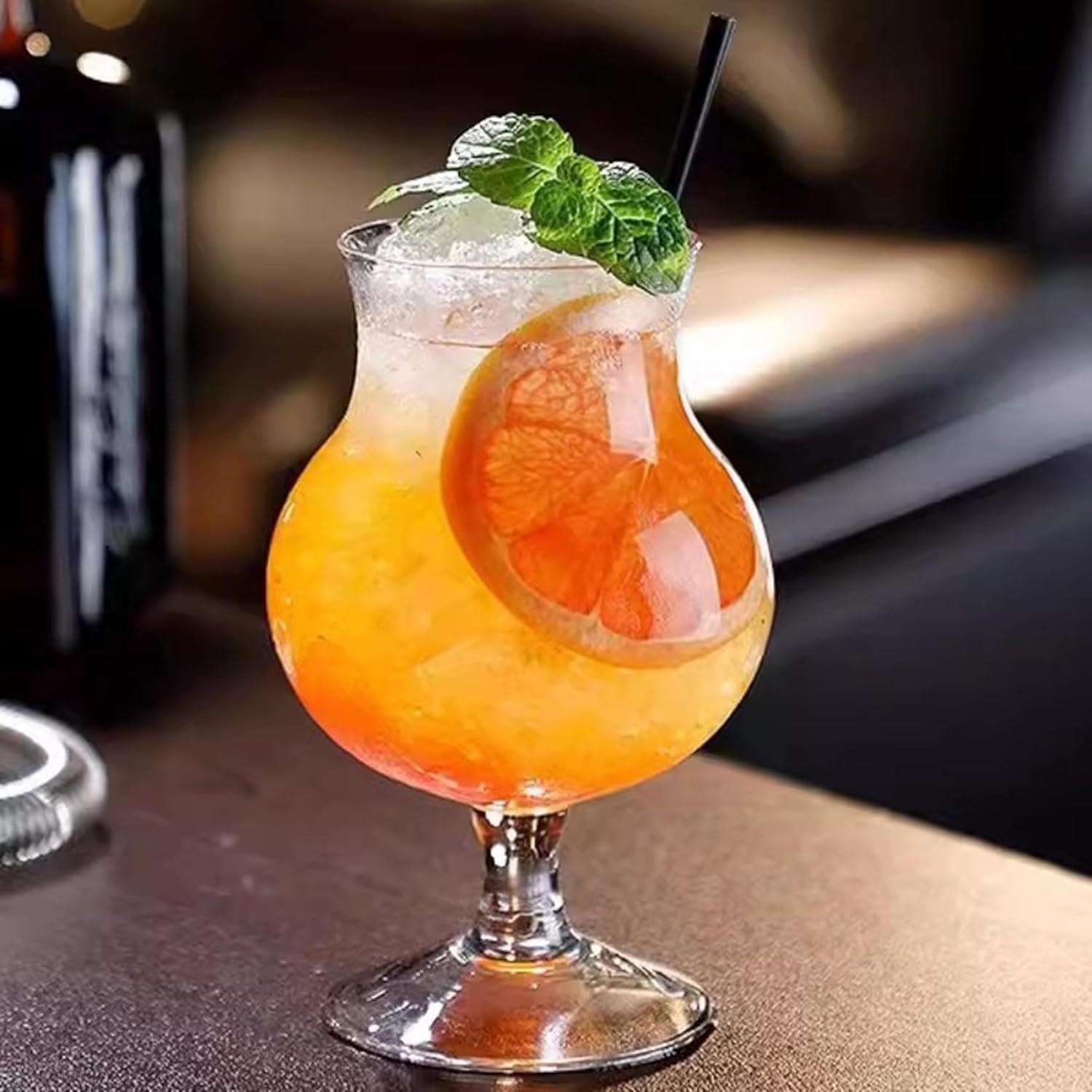 カクテルグラス ガラス おしゃれ ゴブレット 490ml 家庭用 飲食店 業務用 ワイン ウイスキー デザート ..