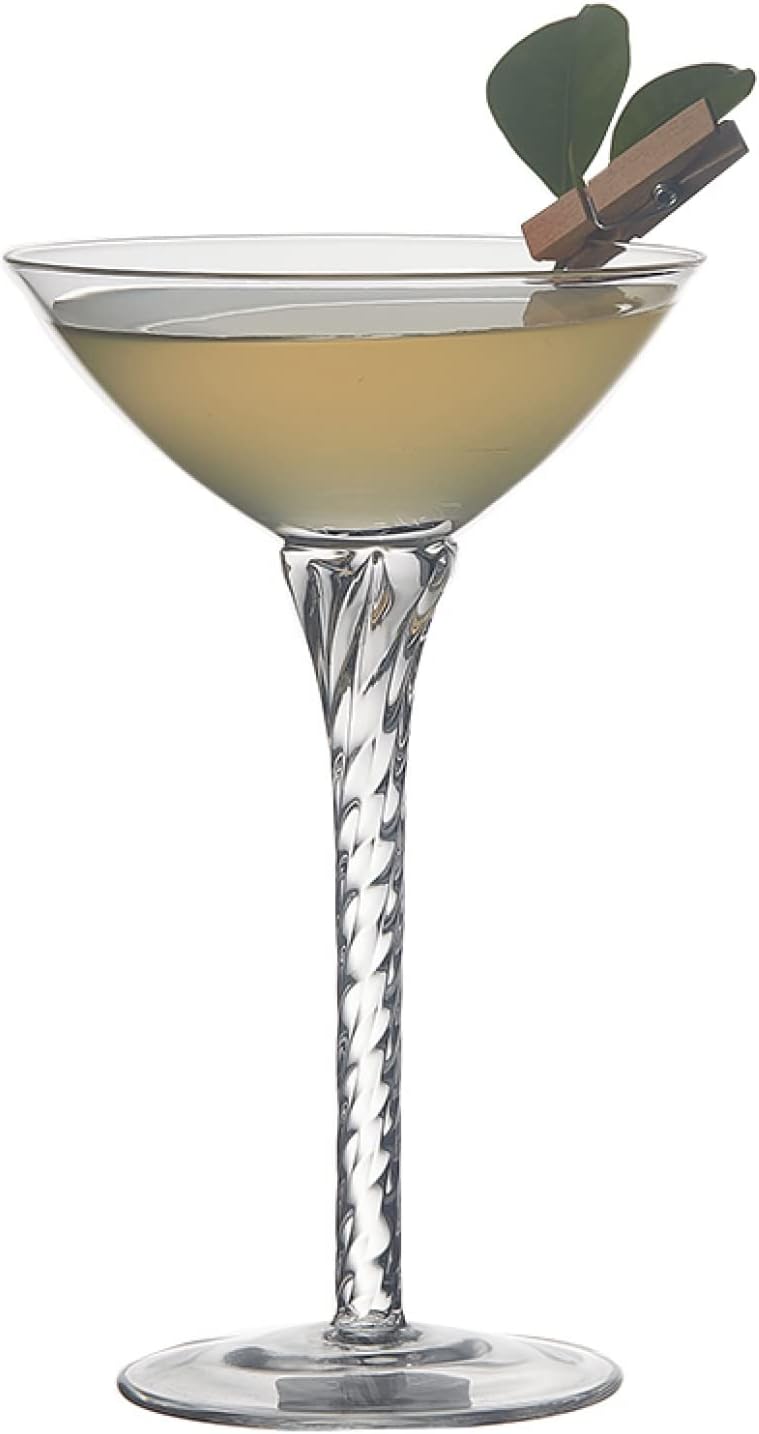 マティーニグラス 鉛フリークリスタルガラス 120ml ネジ足 マティーニカップ カクテルグラス シャンパングラス 赤ワイングラス 白ワイングラス ワイン ウィスキー デザート 飲み スホーム ドリン