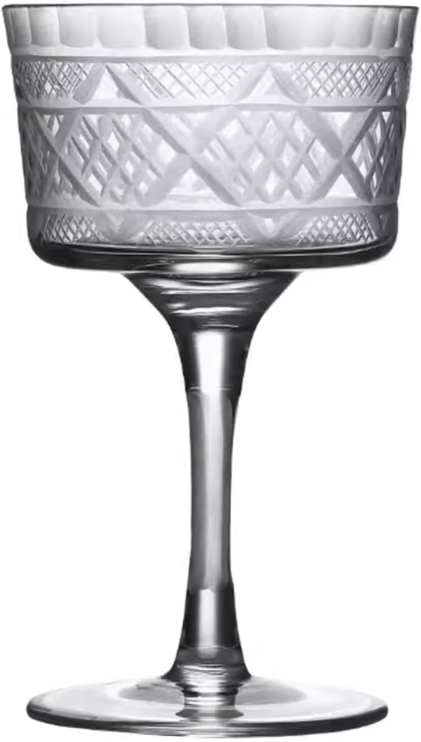 マティーニグラス ガラス 185ml マティーニカップ カクテルグラス シャンパングラス テイスティング ワ..