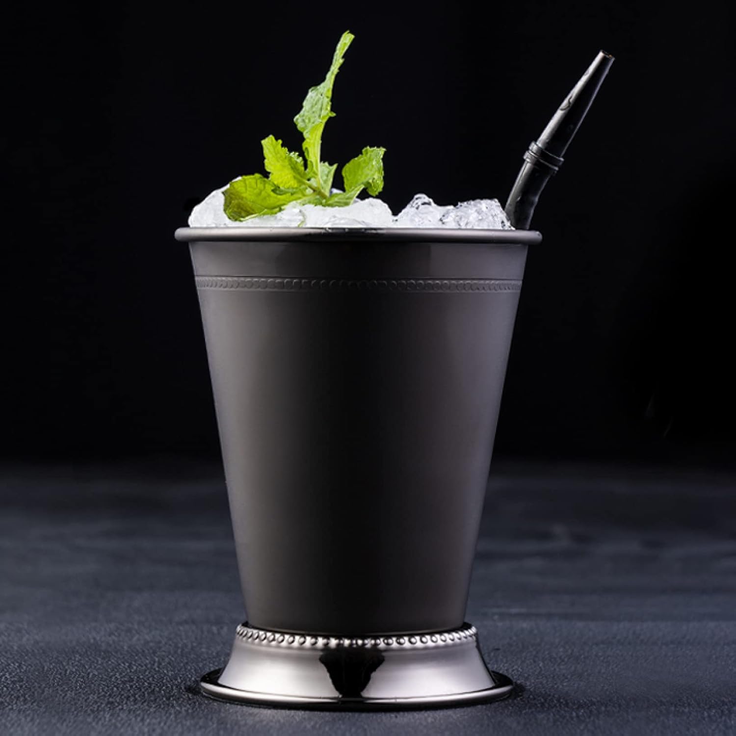カクテルグラス ステンレス鋼 モヒートカップ ステンレス 370ml ギフト ジュレップカップ 金属ワイングラス ミントジュレップ ステップカップ ショットカップ