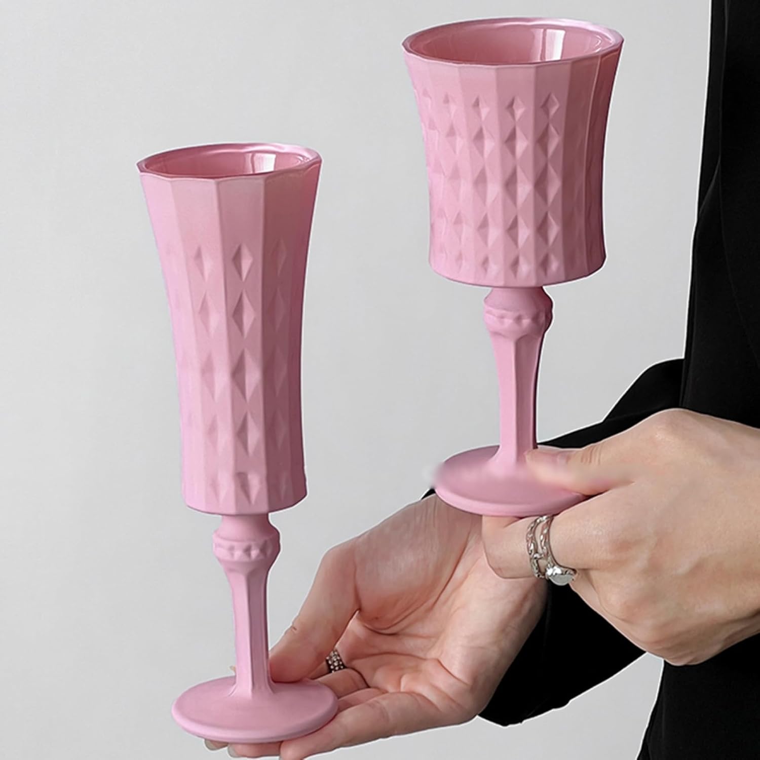 2個入れ シャンパングラス ガラス 160ml+150ml カクテルグラス ゴブレット モヒートカップ カフェ レストラン ホテル 居酒屋 業務用 飲食店 ドリンクカップ ダイニングルーム ビール ジ