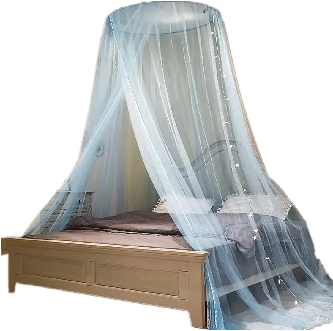 蚊帳 蚊帳 シングル 円形蚊帳 防虫 防蚊 着地式 吊り下げ お姫様 可愛い ベッド飾り カーテン 防虫防蚊..