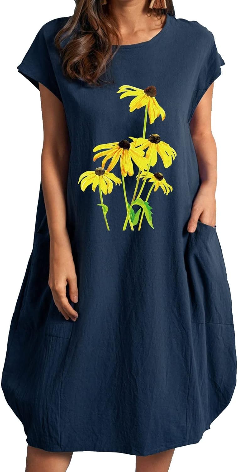 スカート レディース Jikial 半袖 レディースワンピース 春 きれいめ 韓国 シンプル ゆったり スカート 膝丈 大きいサイズ 体型カバー 着痩せ フォーマル ドレス マキシ丈ワンピース 通勤