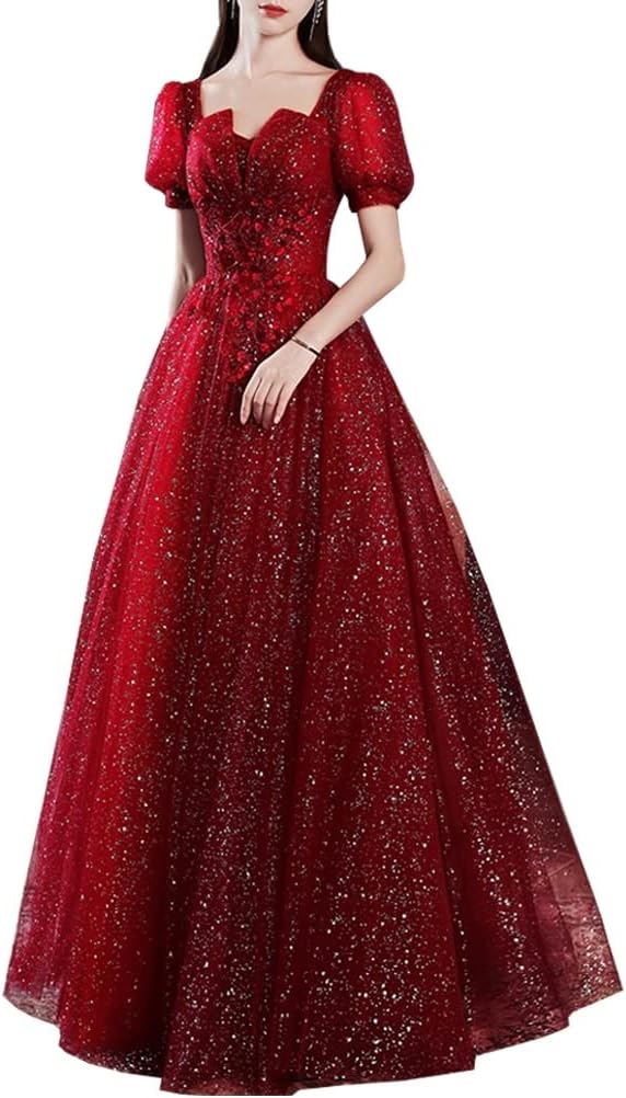 レディース イブニングドレス 宴会ドレス ロングドレス ワンピース ドレス パーティードレス カクテルドレス エレガント フォーマル 半袖 結婚式 披露宴 演奏会 ホスト パーティー