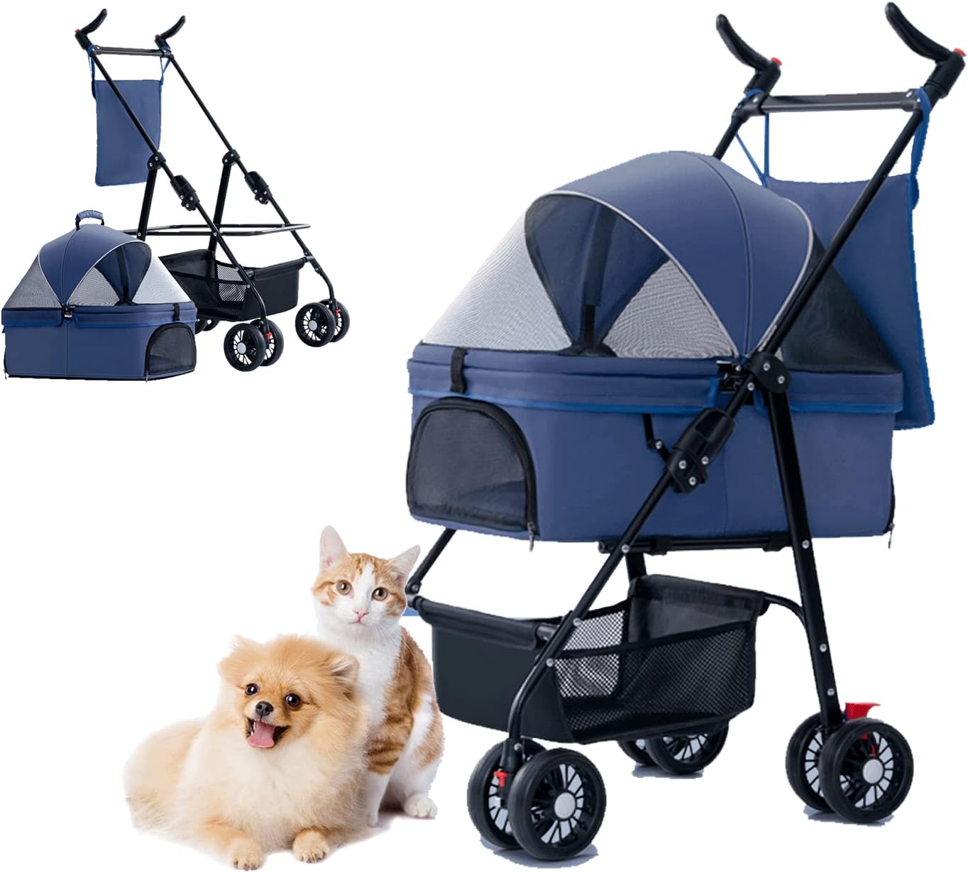 ペットカートペットベビーカー犬カー...