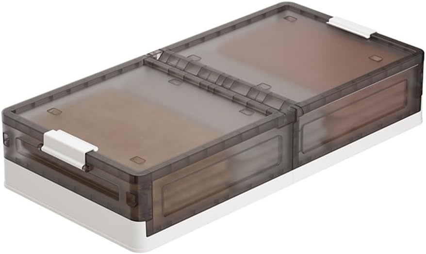 ベッド下収納ボックス 収納ケース キャスター付き 衣装ケース 折りたたみ可能 大容量 コンテナボックス 組立簡単 大容量 蓋付き 布団収納 薄型 ベッド下収納箱 スペース活用 隙間収納 多機能収納 衣