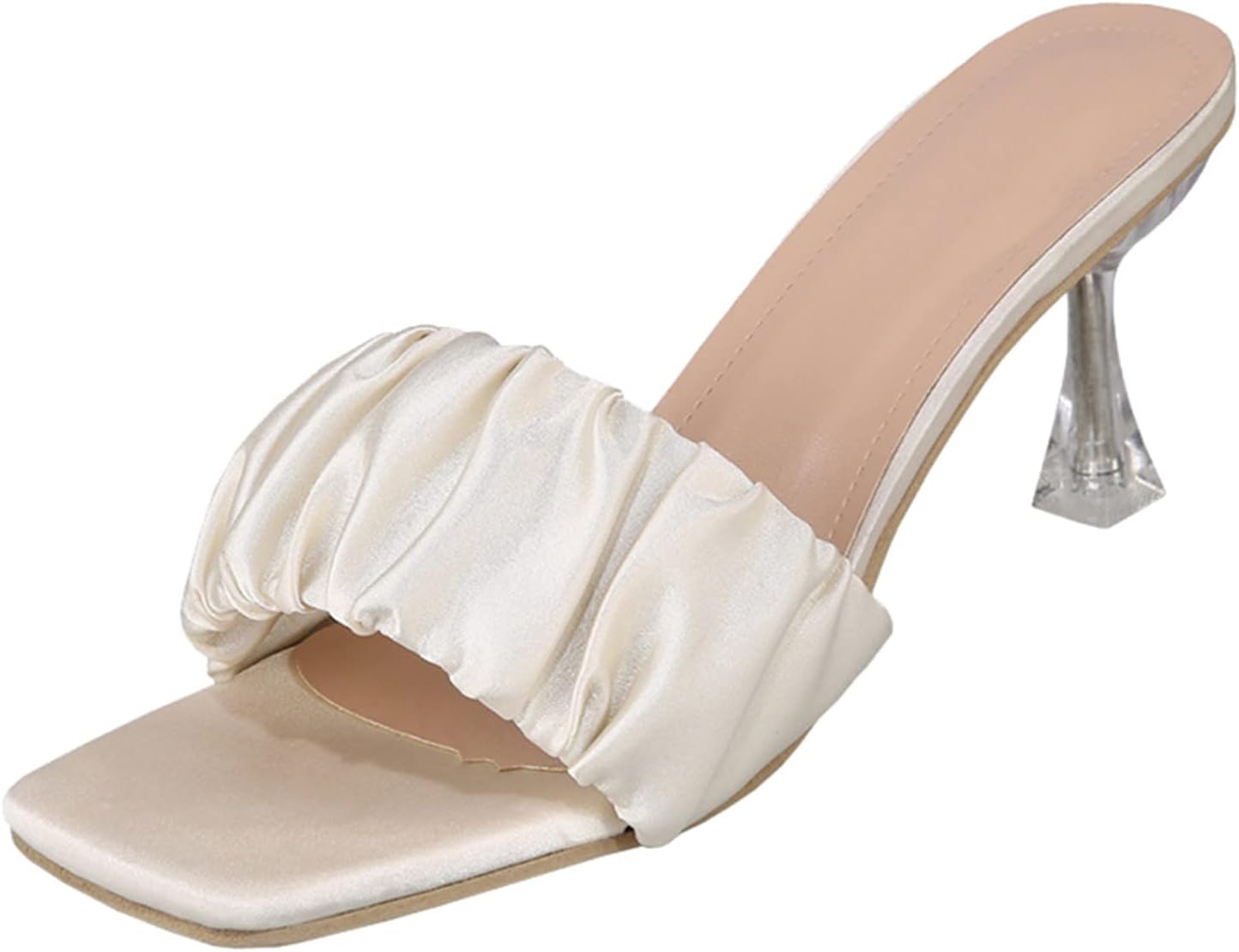 ミュールサンダル レディース ヒールサンダル 歩きやすい 厚底サンダル 美脚 ビーチサンダル オープントゥ フリップフロップ ウェッジソール クリアサンダル オフィス 滑り止め トングサンダル 痛くな