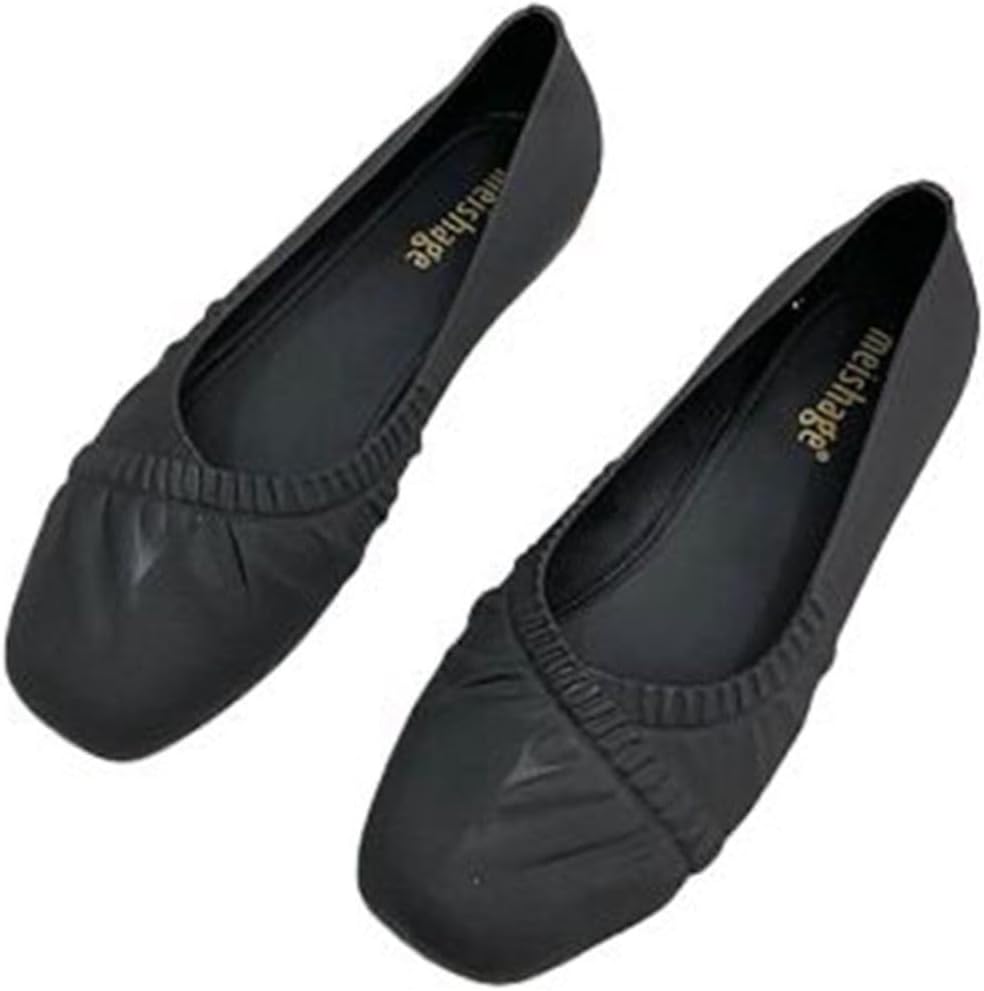 防水シューズ レインシューズ レディース スリッポン 雨用 パンプス ローカット フラット 防水加工 バレエシューズ デイリーシューズ 軽量 滑り止め 無地 春夏秋 通勤 脱ぎ履き簡単 仕事