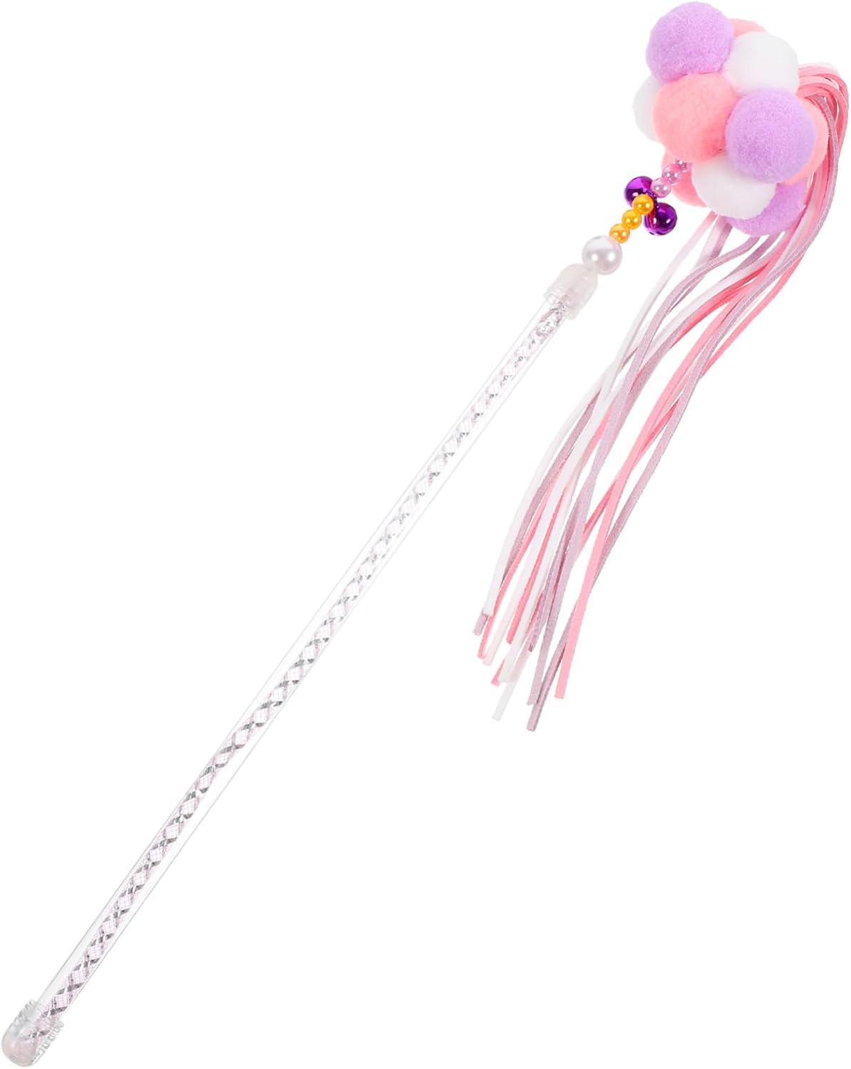 ねこティーザースティック ポールで遊ぶ猫 面白い猫じゃらし 猫 おもちゃ 人気 再利用可能な猫じゃらし..