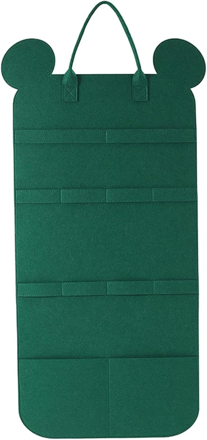 猫じゃらしおもちゃ収納袋 屋内猫用 ペット用品 フェルト耐久性 きちんと壁掛けバッグ 猫じゃらしおも..