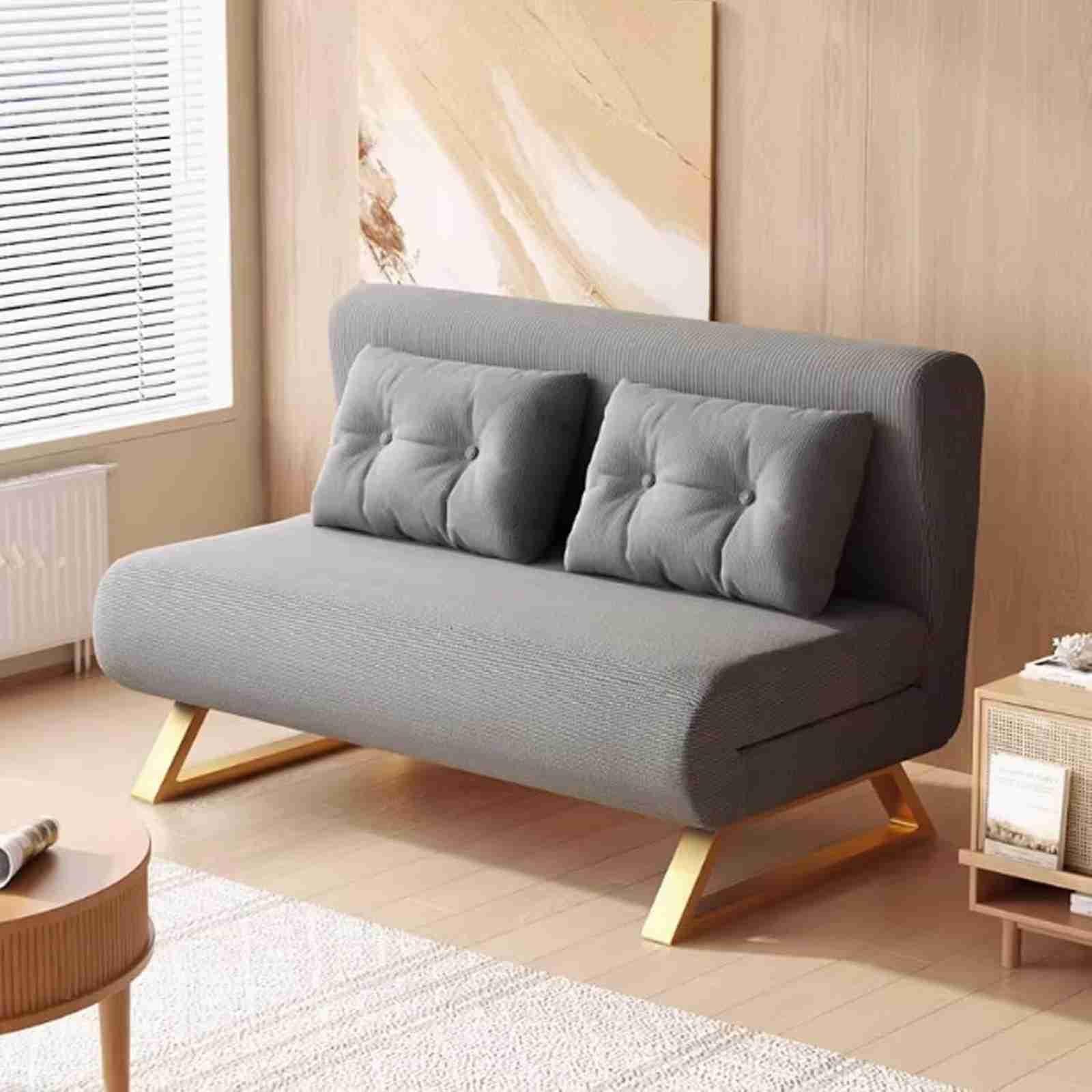 カウチソファー リビングソファ 折りたたみソファー 3WAY 折りたたみベッド ソファーベッド 折り畳み式ソファベッド 省スペース 高反発ソファ リクライニングソファー 一人掛け 二人掛け 肘付き(グ