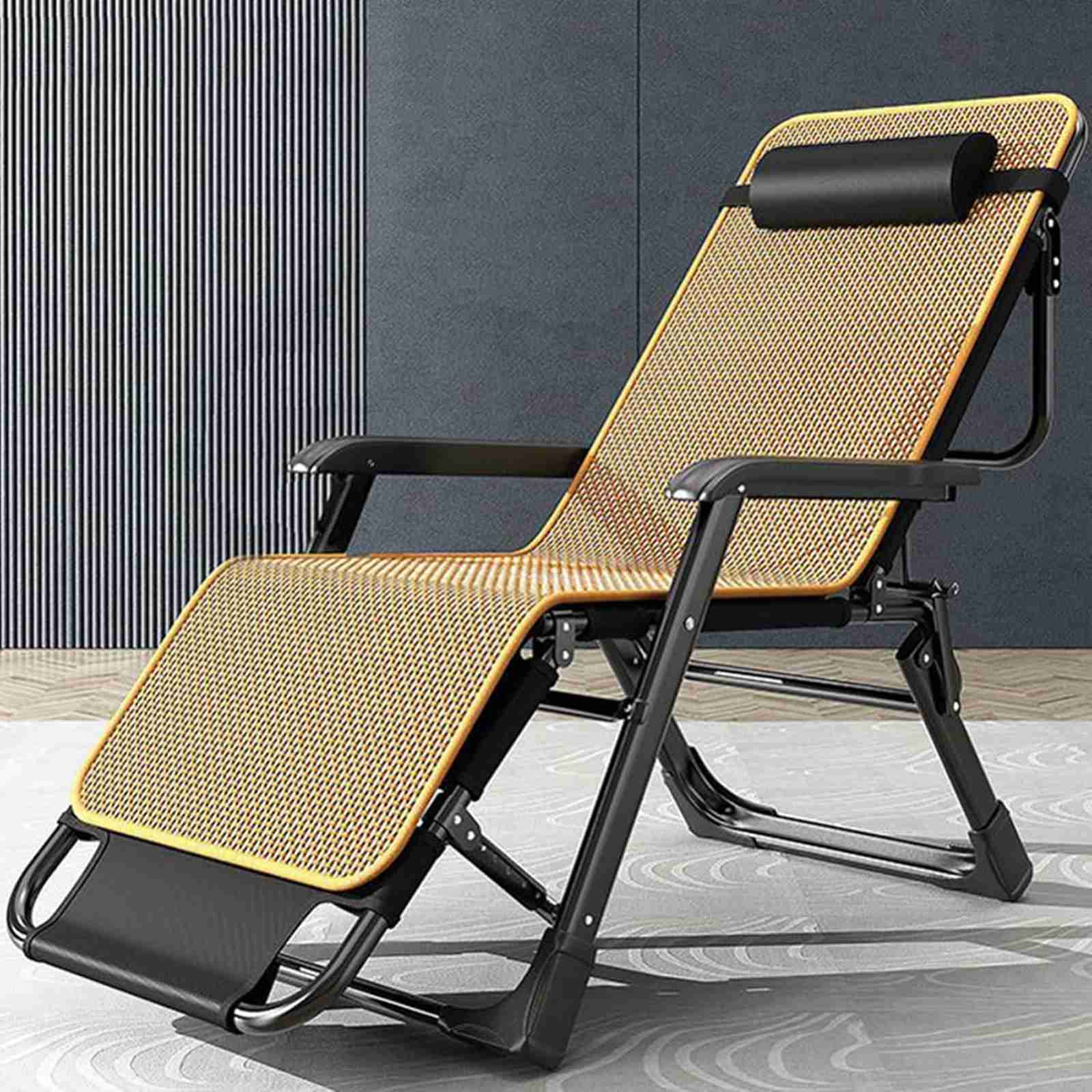 リクライニングチェア 折りたたみ 一人用 無重力チェア リラックス レジャーベッド サウナチェア 一人掛け オットマン一体型 段階調整 背付 バルコニー 日光浴 屋外用 パティオ 昼休み 残業 収納